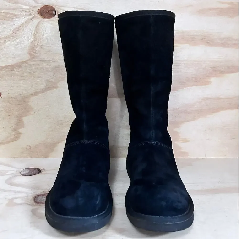 UGG Australia - Knighsbridge - Back Zip Boots - Black - Women's - 5 - S/N 5119